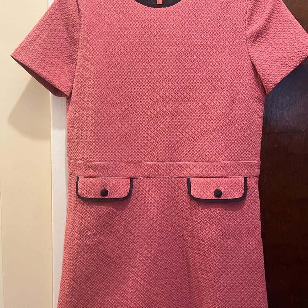 Brooks Brothers Kids Pink Textured girls dress